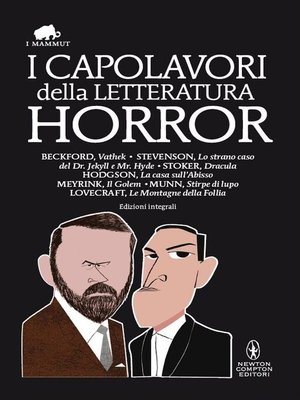 cover image of I capolavori della letteratura horror